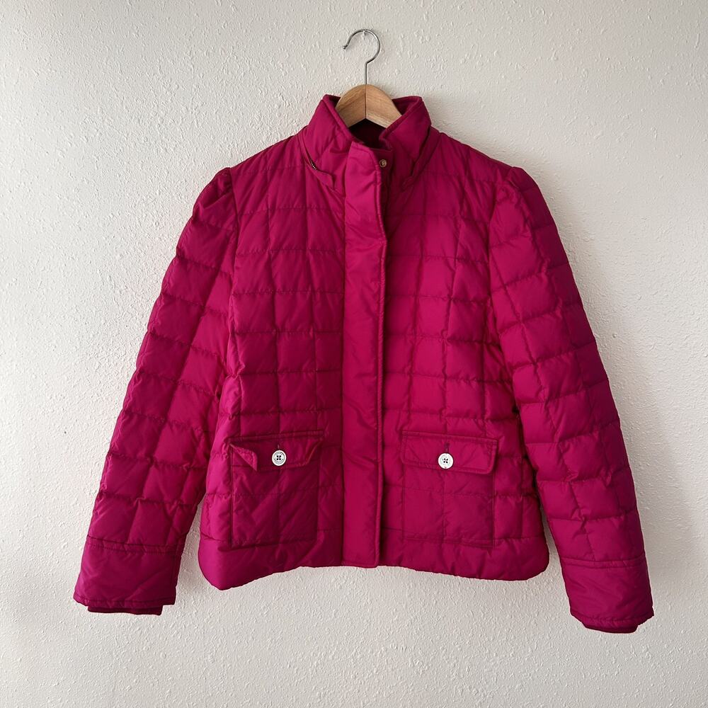 JUICY COUTURE Coat Size S Women Pink Puffer Goose Down Jacket 2010